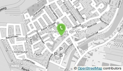Bekijk kaart van Dependance Loenen apotheek Breukelen in Loenen aan De Vecht