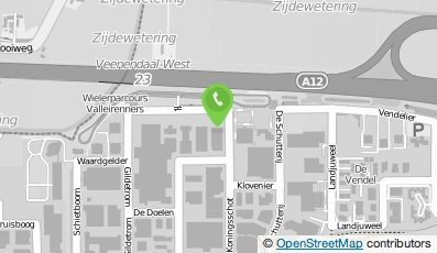 Bekijk kaart van Centrum voor Bewegen Onderz. en Train. in Veenendaal