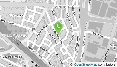Bekijk kaart van V.O.F. G. Steenis en Zoon Betonvlechtwerken in Vianen (Utrecht)