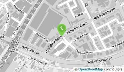 Bekijk kaart van Het Groene Hart Koeriersdiensten B.V. in Woerden
