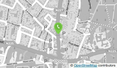 Bekijk kaart van DJ Rose in Doorn