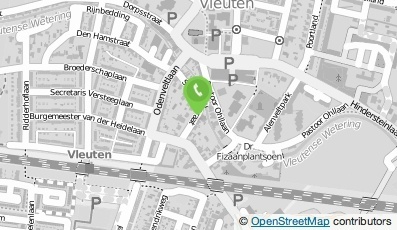 Bekijk kaart van Tandartspraktijk Droogleever in Vleuten