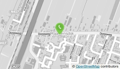 Bekijk kaart van Loodgietersbedrijf Oudhof  in Maartensdijk
