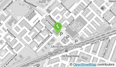 Bekijk kaart van Kapsalon Passarella in Utrecht