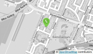 Bekijk kaart van Morssink.net in De Bilt