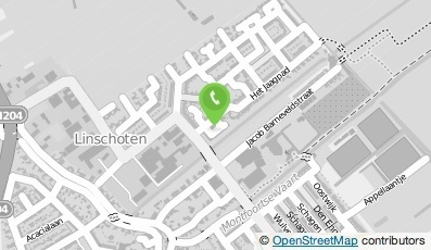 Bekijk kaart van De Geluksvoetensalon in Linschoten