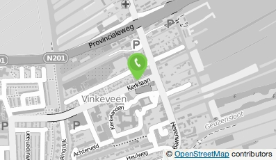 Bekijk kaart van DHM group B.V. in Vinkeveen