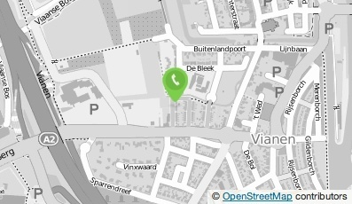 Bekijk kaart van Praktijk De Jubelteen  in Vianen (Utrecht)