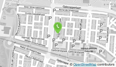 Bekijk kaart van G.P. Hofstede in Nieuwegein