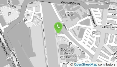 Bekijk kaart van Strand Oog in Al in Utrecht