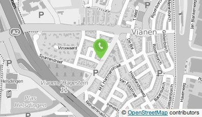 Bekijk kaart van Otto van Rijswijk Automotive & Pakketdienst in Vianen (Utrecht)