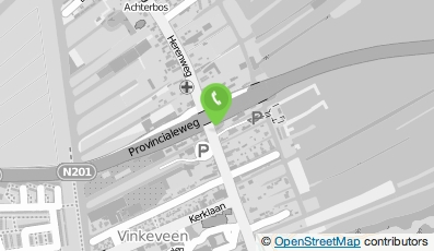 Bekijk kaart van Oostenwind B.V.  in Vinkeveen