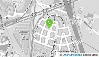 Bekijk kaart van DennisKramer Consultancy B.V.  in Tienhoven (Utrecht)