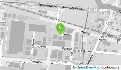Bekijk kaart van Centraal Bureau Examens B.V. in Veenendaal