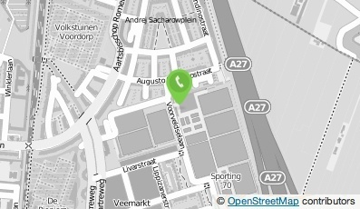Bekijk kaart van Paviljoen Chez Fred  in Utrecht