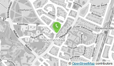 Bekijk kaart van OpEx Apotheken B.V. in Bloemendaal