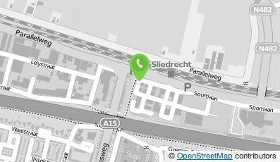 Bekijk kaart van AB Service Midden Nederland B.V. in Sliedrecht