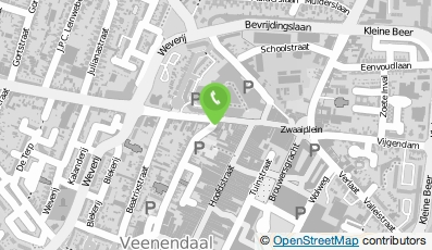 Bekijk kaart van Het Stadshotel in Veenendaal