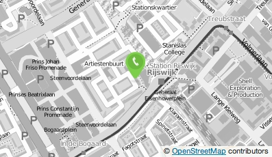 Bekijk kaart van Partou KDV Louis Bouwmeesterstraat 1A in Rijswijk (Zuid-Holland)