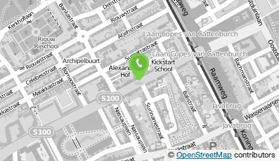 Bekijk kaart van Partou KDV Ln Copes van Cattenburch 60 in Den Haag