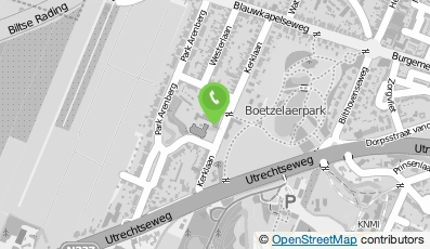 Bekijk kaart van Partou BSO Kerklaan 33 in De Bilt