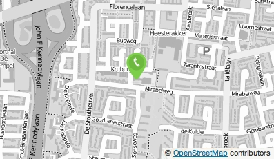 Bekijk kaart van Partou KDV Mirabelweg 96 in Eindhoven