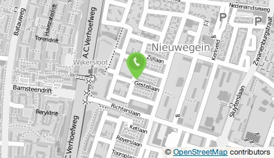Bekijk kaart van Bouwbedrijf Hidding in Nieuwegein