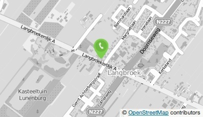 Bekijk kaart van Loodgietersbedrijf van Dijk  in Langbroek