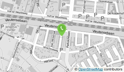 Bekijk kaart van Pannendekkersbedrijf René Weingart in Utrecht