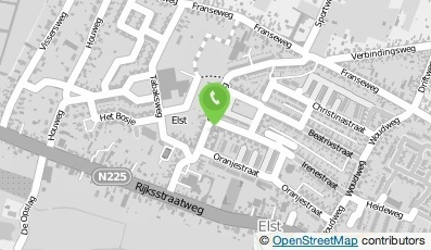 Bekijk kaart van Schildersbedrijf C. Henzen  in Elst (Utrecht)