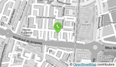 Bekijk kaart van MOB Vormgeving & Educatie in Utrecht