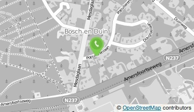 Bekijk kaart van P. Korteweg  in Bosch en Duin