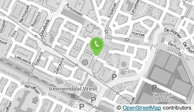 Bekijk kaart van Pedicurepraktijk Annet van de Kraats in Veenendaal