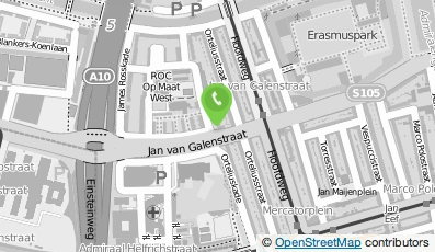 Bekijk kaart van Studio Berg in Amsterdam