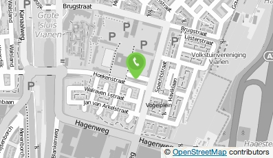 Bekijk kaart van Kinderopvang de Kabouterbal in Vianen (Utrecht)