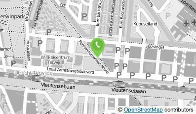 Bekijk kaart van Sun Salon Terwijde in Utrecht