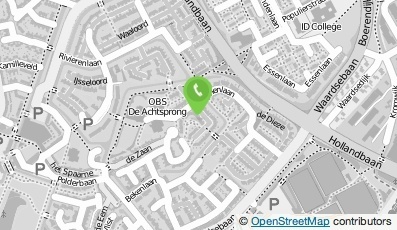 Bekijk kaart van Muziekstudio Yvonne  in Woerden