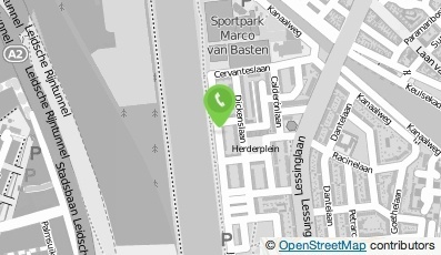 Bekijk kaart van B. Hofstede in Utrecht