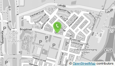 Bekijk kaart van Oksana in Vianen (Utrecht)