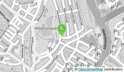 Bekijk kaart van Fysiotherapie Wilhelminapark in Utrecht