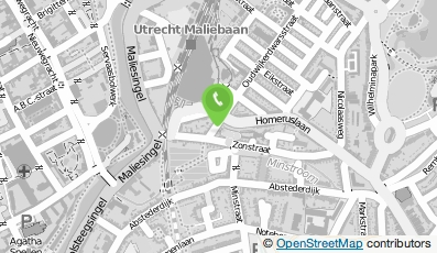 Bekijk kaart van 't Strijkstokatelier in Utrecht