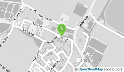 Bekijk kaart van Bed & Breakfast Horssen in Horssen