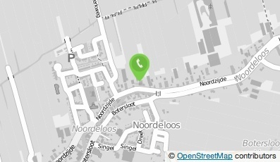 Bekijk kaart van Handelsonderneming D. Witzier  in Noordeloos
