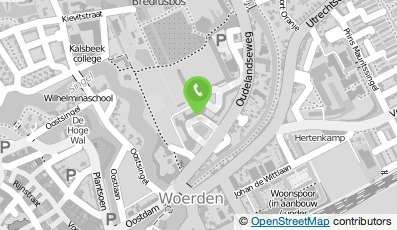 Bekijk kaart van Kappertje 't Oude Landt in Woerden