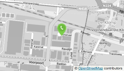 Bekijk kaart van Dissel Groothandel in San. & Inst. Artikelen B.V. in Veenendaal