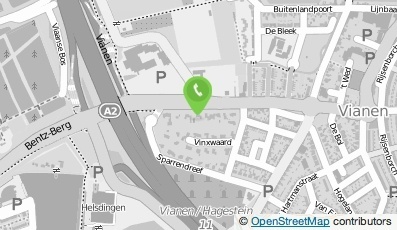 Bekijk kaart van Tandartsenpraktijk Goosen  in Vianen (Utrecht)