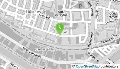 Bekijk kaart van Tandartsenpraktijk Gildenwijk  in Gorinchem