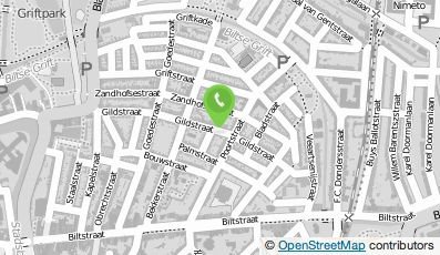 Bekijk kaart van Tandartspraktijk Dalhuisen in Utrecht