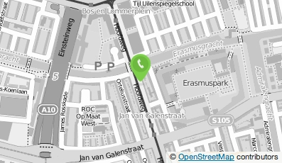 Bekijk kaart van Paulus Plus in Amsterdam