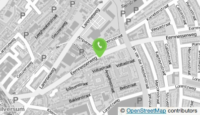 Bekijk kaart van Pizzeria Nefertiti Hilversum in Hilversum